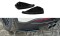 Heck Ansatz Flaps Diffusor passend für FIAT GRANDE PUNTO ABARTH Carbon Look