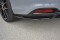 Heck Ansatz Flaps Diffusor passend für Fiat Tipo S-Design schwarz Hochglanz