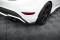Heck Ansatz Flaps Diffusor passend für Ford Fiesta ST / ST-Line / Zetec S Mk7 FL schwarz Hochglanz