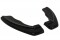 Heck Ansatz Flaps Diffusor passend für Ford Focus RS Mk2 schwarz Hochglanz