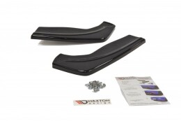 Heck Ansatz Flaps Diffusor V.1 passend für Ford Focus ST Mk2 FL schwarz Hochglanz