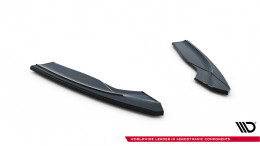 Heck Ansatz Flaps Diffusor V.2 passend für Ford Focus ST Mk2 FL schwarz Hochglanz