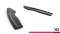 Heck Ansatz Flaps Diffusor V.2 passend für Ford Focus ST Mk2 FL schwarz Hochglanz