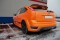 Heck Ansatz Flaps Diffusor V.2 passend für Ford Focus ST Mk2 schwarz Hochglanz