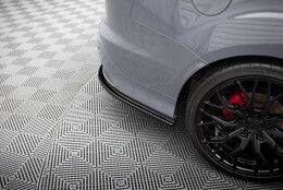 Heck Ansatz Flaps Diffusor passend für Ford Focus ST...