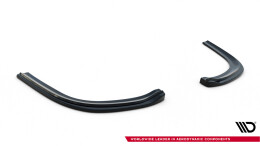 Street+ Heck Ansatz Flaps passend für Ford Focus ST Kombi Mk3 / Mk3 FL schwarz Hochglanz