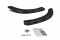 Heck Ansatz Flaps Diffusor passend für FORD FOCUS 3 ST Facelift schwarz matt