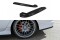 Heck Ansatz Flaps Diffusor passend für HONDA ACCORD VII TYPE-S schwarz Hochglanz