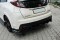 Heck Ansatz Flaps Diffusor passend für HONDA CIVIC IX TYPE R schwarz Hochglanz