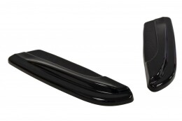Heck Ansatz Flaps Diffusor passend für Jeep Grand Cherokee WK2 Summit Facelift schwarz Hochglanz