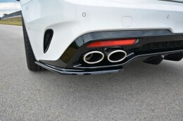Heck Ansatz Flaps Diffusor für KIA STINGER GT Carbon Look