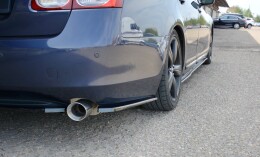 Heck Ansatz Flaps Diffusor passend für LEXUS GS MK.3 schwarz Hochglanz
