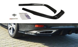 Heck Ansatz Flaps Diffusor für Lexus GS Mk4 FL T schwarz Hochglanz