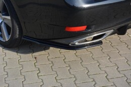 Street+ Heck Ansatz Flaps passend für Lexus GS Mk4 FL T schwarz Hochglanz