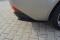 Heck Ansatz Flaps Diffusor passend für Lexus IS Mk3 Facelift T schwarz Hochglanz