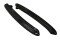 Heck Ansatz Flaps Diffusor passend für Lexus IS Mk3 Facelift T schwarz Hochglanz