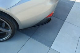 Heck Ansatz Flaps Diffusor passend für Lexus IS Mk3 T schwarz Hochglanz
