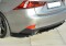 Heck Ansatz Flaps Diffusor für Lexus IS Mk3 T schwarz Hochglanz