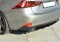 Heck Ansatz Flaps Diffusor passend für Lexus IS Mk3 T schwarz Hochglanz