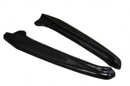 Heck Ansatz Flaps Diffusor passend für Lexus NX Mk1 T schwarz Hochglanz
