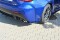 Heck Ansatz Flaps Diffusor passend für Lexus RC F schwarz Hochglanz