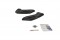 Heck Ansatz Flaps Diffusor passend für MAZDA 3 MK2 MPS schwarz Hochglanz