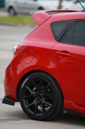 Heck Ansatz Flaps Diffusor passend für MAZDA 3 MK2 MPS