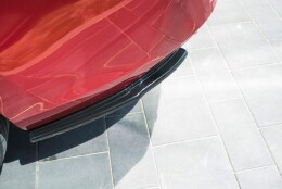 Heck Ansatz Flaps Diffusor für Mazda 6 GJ (Mk3) Facelift schwarz matt