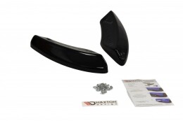 Heck Ansatz Flaps Diffusor passend für MAZDA CX-7 schwarz Hochglanz