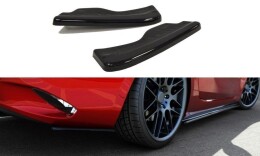 Heck Ansatz Flaps Diffusor passend für Mazda MX-5 IV Carbon Look