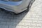 Heck Ansatz Flaps Diffusor passend für Mercedes-Benz C Limousine / Kombi AMG-Line W204 / S204 schwarz Hochglanz