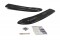 Heck Ansatz Flaps Diffusor passend für Mercedes-Benz C Limousine / Kombi AMG-Line W204 / S204 schwarz Hochglanz