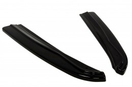 Heck Ansatz Flaps Diffusor passend für MERCEDES CLS C218 AMG LINE schwarz Hochglanz