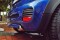 Heck Ansatz Flaps Diffusor V.1 passend für MINI COOPER R56 JCW schwarz Hochglanz