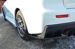 Heck Ansatz Diffusor Flaps Mitsubishi Lancer Evo X...