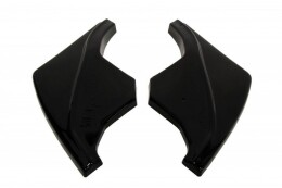 Heck Ansatz Flaps Diffusor für Nissan 370Z schwarz Hochglanz