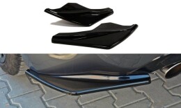 Heck Ansatz Flaps Diffusor V.1 für Nissan 370Z schwarz Hochglanz