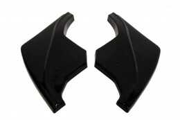 Heck Ansatz Flaps Diffusor V.1 passend für Nissan 370Z schwarz Hochglanz