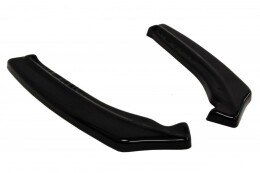 Heck Ansatz Flaps Diffusor passend für OPEL ASTRA H (FOR OPC / VXR) schwarz Hochglanz
