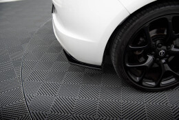 Heck Ansatz Flaps Diffusor passend für OPEL ASTRA J OPC / VXR schwarz Hochglanz