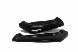 Heck Ansatz Flaps Diffusor passend für OPEL CORSA D OPC / VXR schwarz Hochglanz