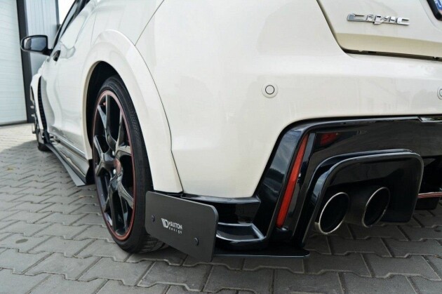 Sport Heck Ansatz Flaps Diffusor für Honda CIVIC IX TYPE R
