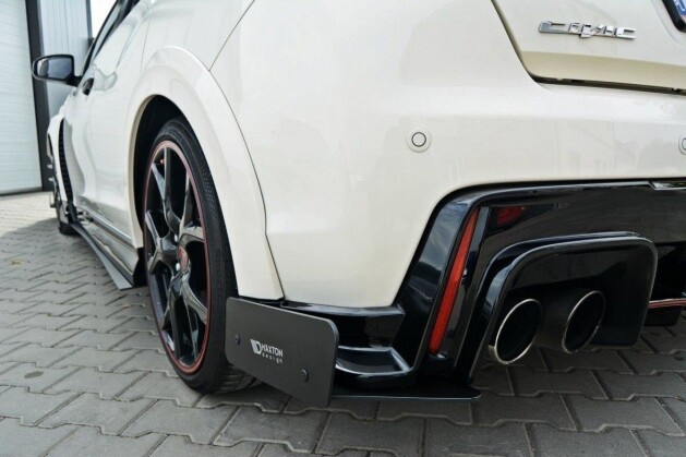 SPORT Heck Ansatz Flaps Diffusor passend für HONDA CIVIC IX TYPE R