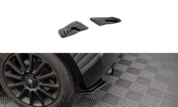 Heck Ansatz Flaps Diffusor passend für RENAULT CLIO III RS schwarz Hochglanz