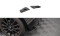 Heck Ansatz Flaps Diffusor für RENAULT CLIO III RS schwarz Hochglanz
