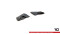 Heck Ansatz Flaps Diffusor für RENAULT CLIO III RS schwarz Hochglanz