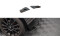 Heck Ansatz Flaps Diffusor passend für RENAULT CLIO III RS schwarz Hochglanz