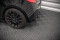 Heck Ansatz Flaps Diffusor passend für RENAULT CLIO III RS schwarz Hochglanz