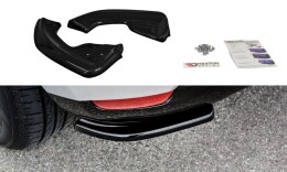 Heck Ansatz Flaps Diffusor passend für Renault Clio...