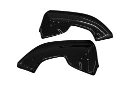 Heck Ansatz Flaps Diffusor passend für Renault Clio Mk4 schwarz Hochglanz